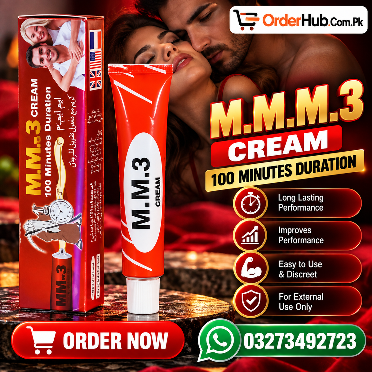 MM-3 Delay Cream for Men