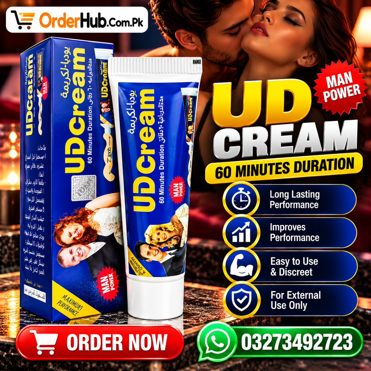 UD Cream Long Lasting Delay Cream For Men