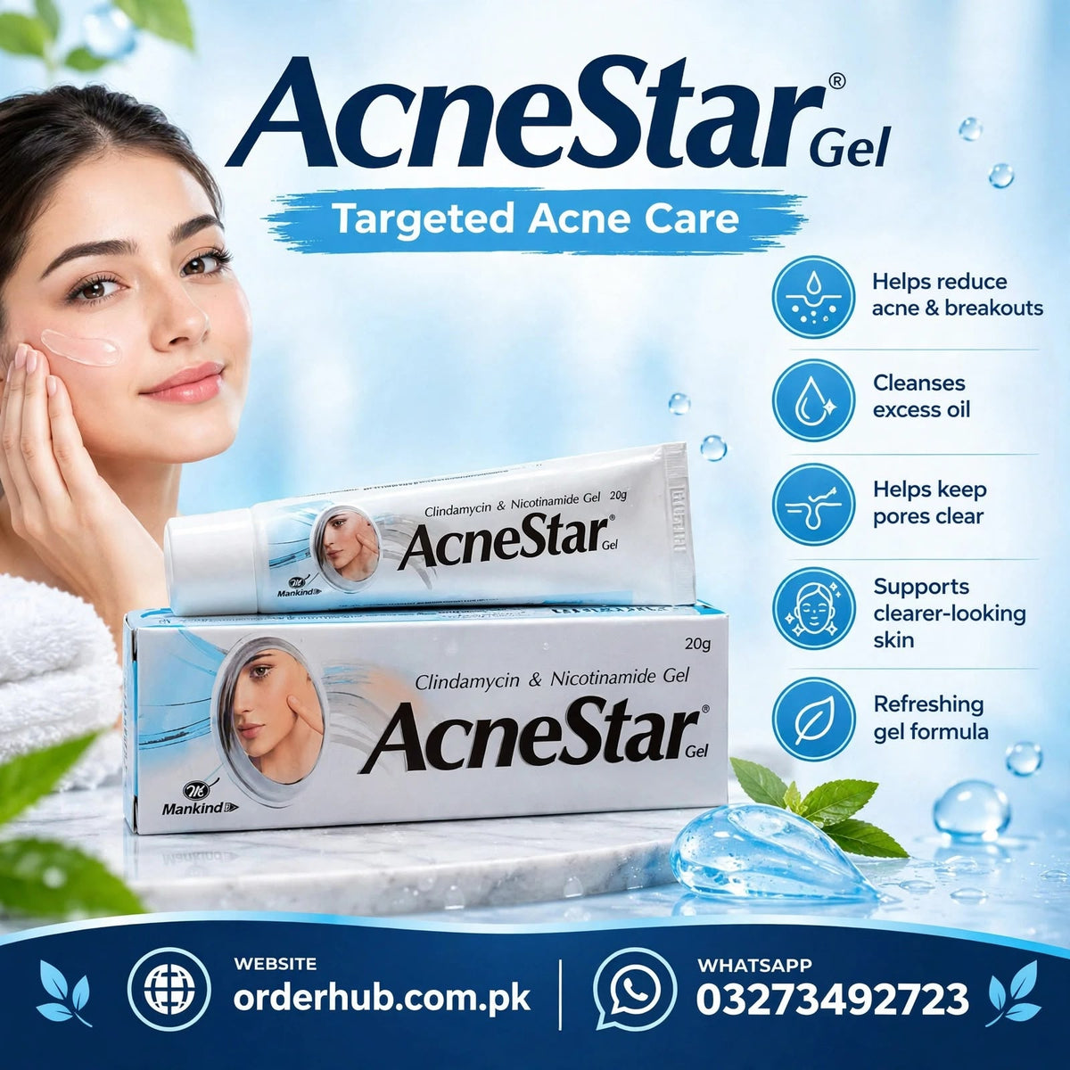 Acne Star Gel – Advanced Acne & Blemish Care Treatment Gel