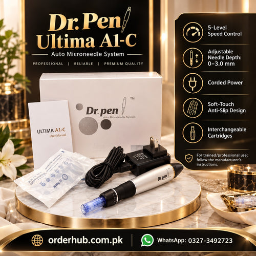 Dr Pen Ultima Adjustable Microneedling Pen 0–3.0mm – Professional Skin Care Device for Skin Texture Improvement and Collagen Support
