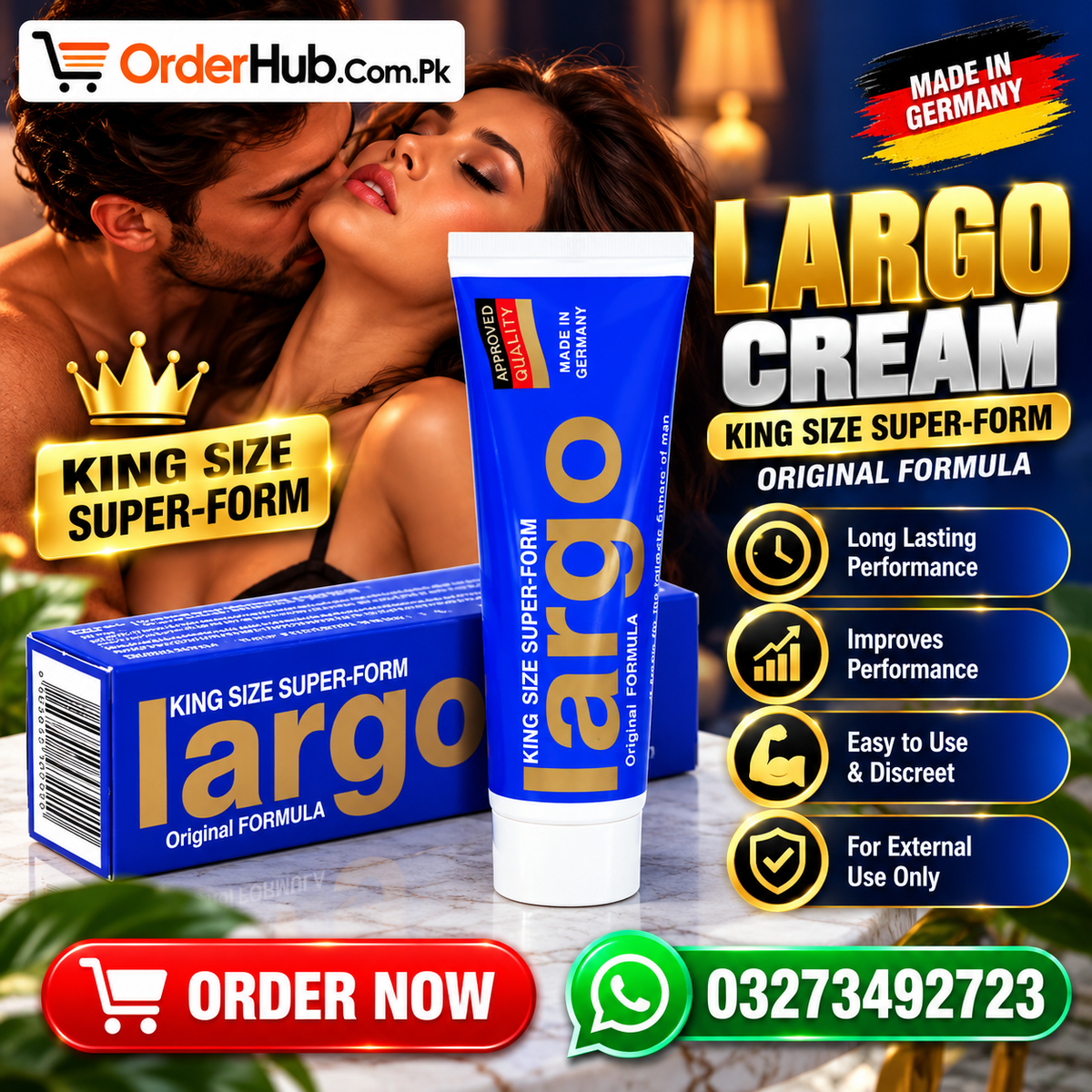 Largo Cream | Best Timing Cream for Men | 50Ml