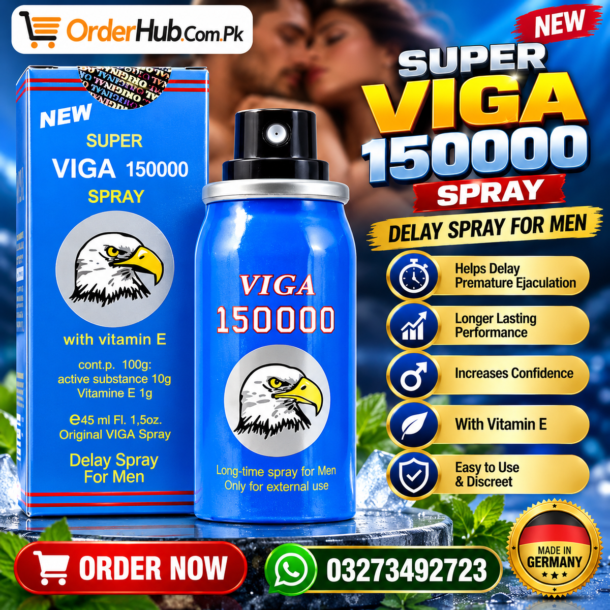 Super Viga 150000 Delay Spray for Men 35ml