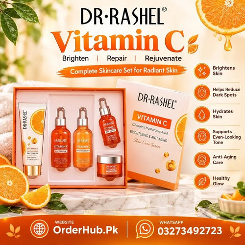 Dr. Rashel Vitamin C Skin Care Kit – Brightening & Glow Care Set