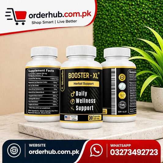 Booster XL 30 Capsules – Men’s Strength, Stamina & Sexual Wellness Support Supplement