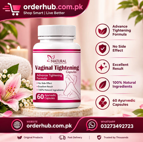 Vaginal Tightening Capsules 60 Capsules – Feminine Intimate Wellness Supplement for Women’s Personal Care