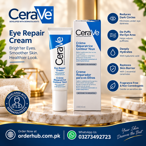 CeraVe Gentle Eye Cleanser – Refreshing & Soothing Daily Eye Care