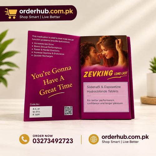 Zevking Tablets – Male Sexual Wellness & Performance Support Tablets for Men