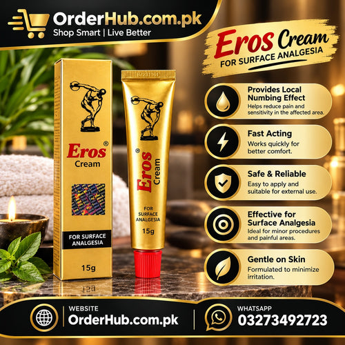 Eros Delay Cream – Male Intimate Performance & Delay Cream for Men