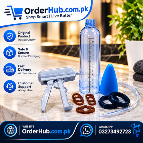 Penis Enlargement Pump – Vacuum Erection & Male Enhancement Pump for Improved Erection Support