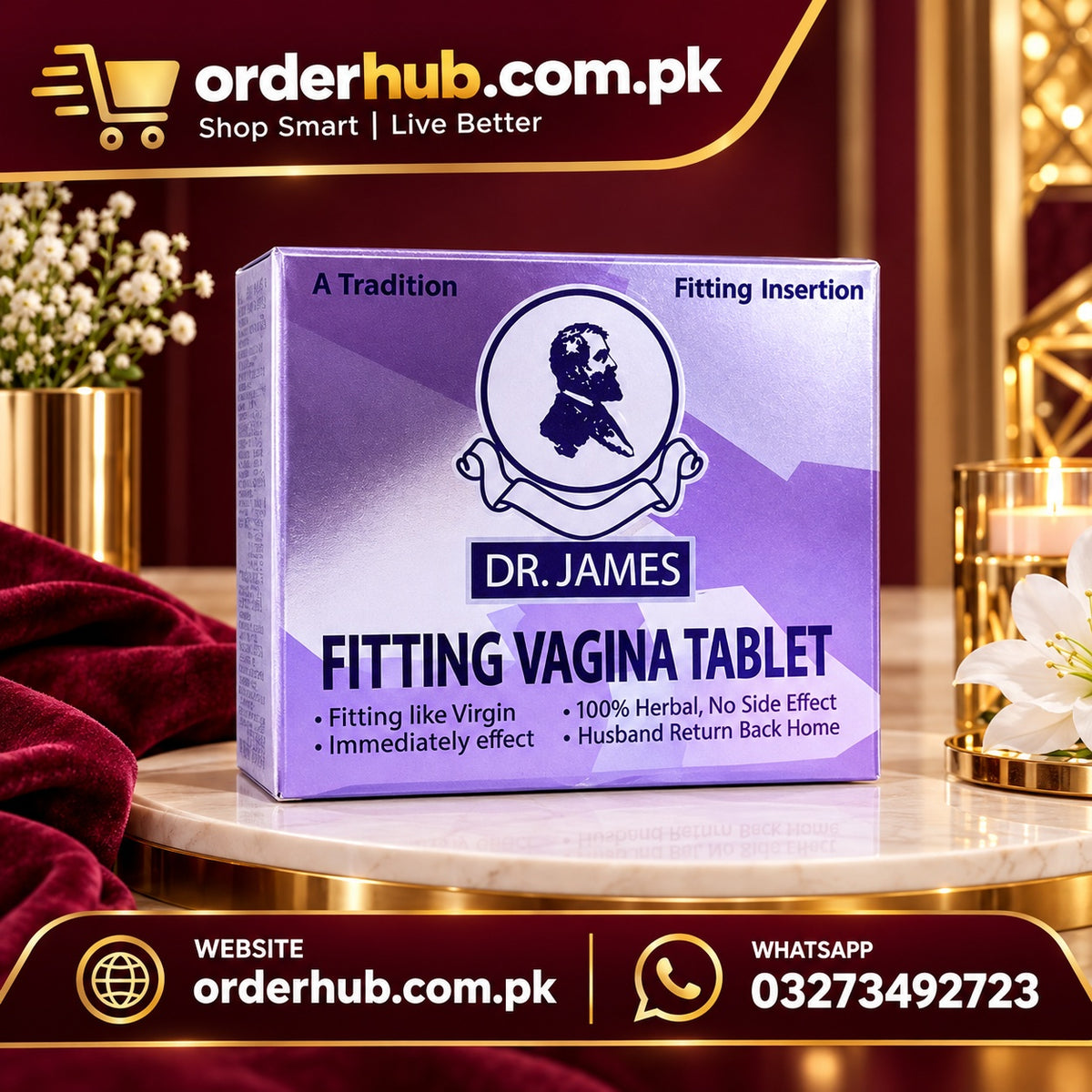 Vaginal Tightening Tablets – Intimate Wellness & Feminine Care Tablets