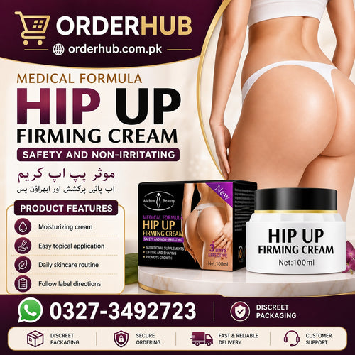Hip Up Firming Cream – Hip & Buttock Skin Firming and Moisturizing Cream for Body Care
